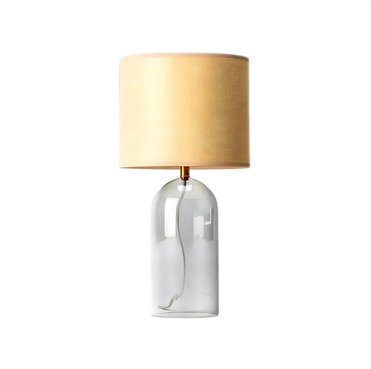 Open base Glass Table Lamp